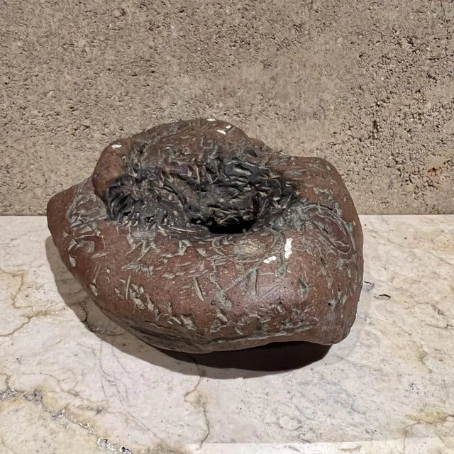 1970s Studio Art Pottery Abstract Vase Sculpture For Sale In San Diego - Image 6 of 10