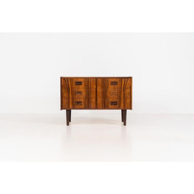 Rosewood Chest of Drawers by Niels J. Thorsø For Sale - Image 10 of 11