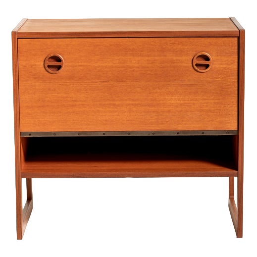 Domino Record Cabinet by Arne Wahl Iversen, 1961 For Sale