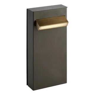 Tekna Creed Post Path Light With Dark Bronze Finish For Sale