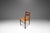 1950s Rare Set of Four (4) Scandinavian Modern Dining Chairs in Teak & Leather Attributed to Yngve Ekström for Gemla Diö, Sweden, C. 1950s For Sale - Image 5 of 17