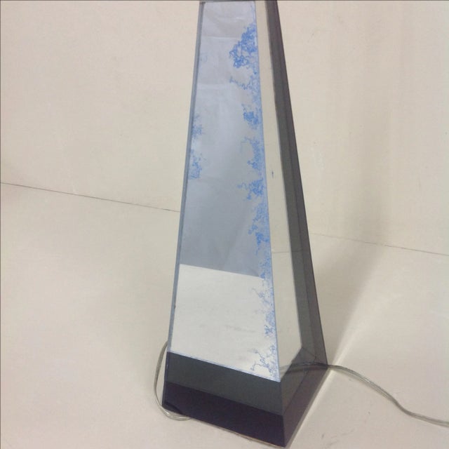 Laurel Lamp Co. Mirrored Obelisk by Pierre Cardin For Sale In Dallas - Image 6 of 7