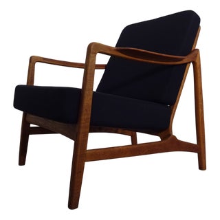 Teak and Oak Chair by Tove & Edvard Kindt-Larsen for France & Daverkosen, 1950s For Sale