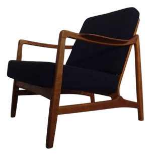 Teak and Oak Chair by Tove & Edvard Kindt-Larsen for France & Daverkosen, 1950s