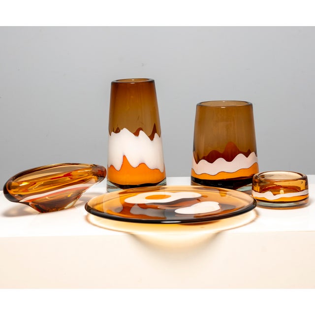 Glassware Set from Jaroslav Svoboda, Czechoslovakia, 1970s, Set of 5 For Sale - Image 18 of 18