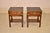 Pair of Campaign Style Mahogany Side Tables, Circa 1960's For Sale - Image 4 of 9