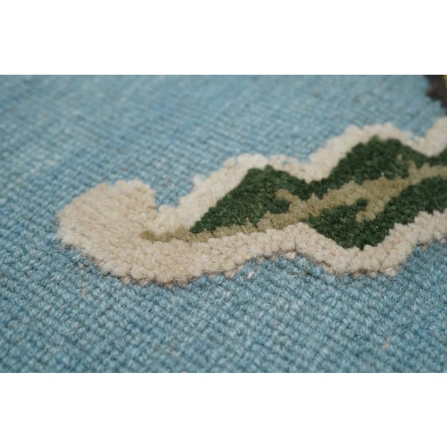 Sumak Manchoria Rug 6'0'' X 9'0'' For Sale - Image 11 of 12