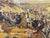 Late 20th Century Oil Painting of the Battle of Waterloo For Sale In Atlanta - Image 6 of 7