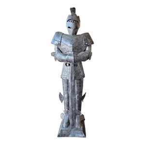 Vintage Metal Suit of Armor