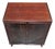 Vintage Flame Mahogany Two-Door Storage Cabinet For Sale