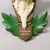 Great Black Forest Red Deer Trophy on Carved Plaque - Germany 1951 For Sale - Image 4 of 6