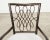 Set of Four Barbara Barry Rattan Script Dining Chairs For Sale - Image 12 of 18