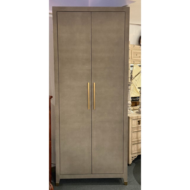 Design Plus Gallery presents the Graydon Shagreen Cabinet from Restoration Hardware. This statement storage piece was...