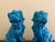 1960s Japanese Turquoise Glazed Porcelain Foo Dog Guardian Lions, Pair For Sale In South Bend - Image 6 of 12