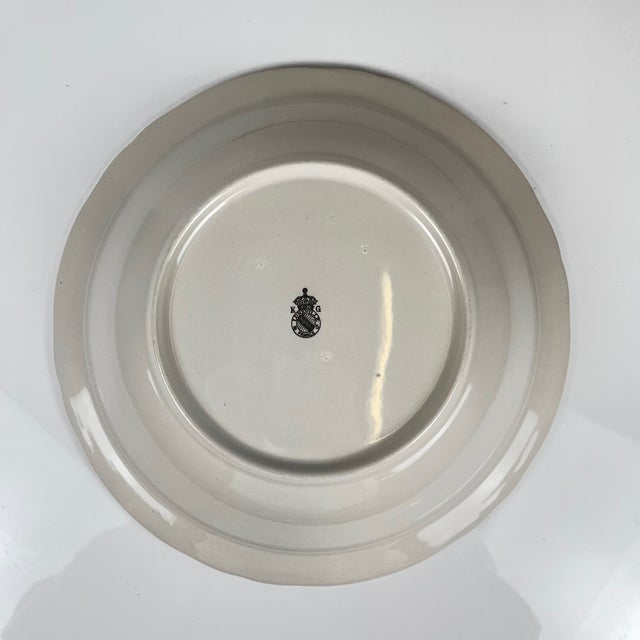 Réverbère Salad Bowl with Rim from KG Lunéville, 1950s For Sale - Image 4 of 6