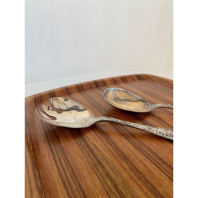 Late 20th Century William Adams (W.A.Silverplate) Serving Pieces, a Pair (Italy) For Sale - Image 5 of 17