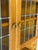 Oak Glass Cabinet With Leaded Doors Danish Mid-Century Modern 1960s For Sale - Image 4 of 10