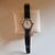 Tissot pr 50 /t.swiss made t /since 1853 watch reference number j 176/276 k quartz white dial, leather strap in working...