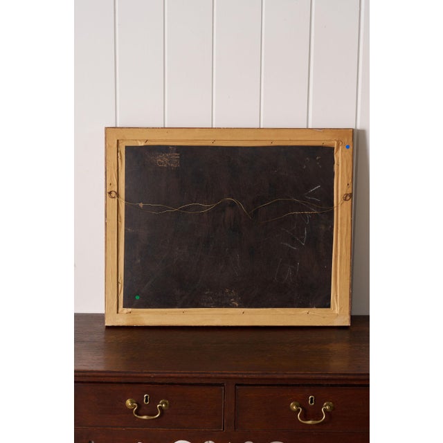Paint 19th Century Oil on Board 'Gone Away' Signed by John Arnold Wheeler (1821-1903) in Gold Frame For Sale - Image 7 of 7