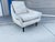 1970s Mid Century White Curved Lounge Chairs For Sale - Image 12 of 13