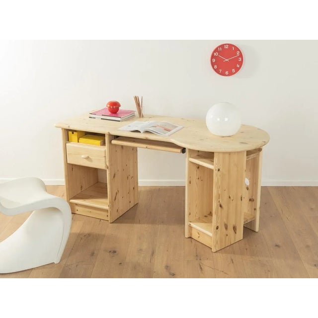 Mid-Century Modern Desk in Pine, 1980s For Sale - Image 3 of 12