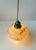 Scandinavian Functionalist Ceiling Lamp in Brass and Marble Glass, 1940s For Sale - Image 6 of 12
