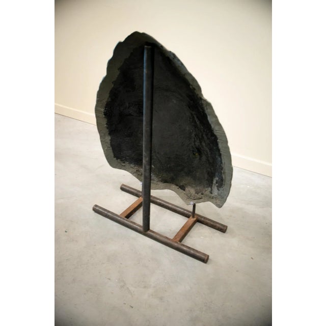 1990s 20th Century Fiber Turtle Shell Mold with Iron Support For Sale - Image 5 of 9