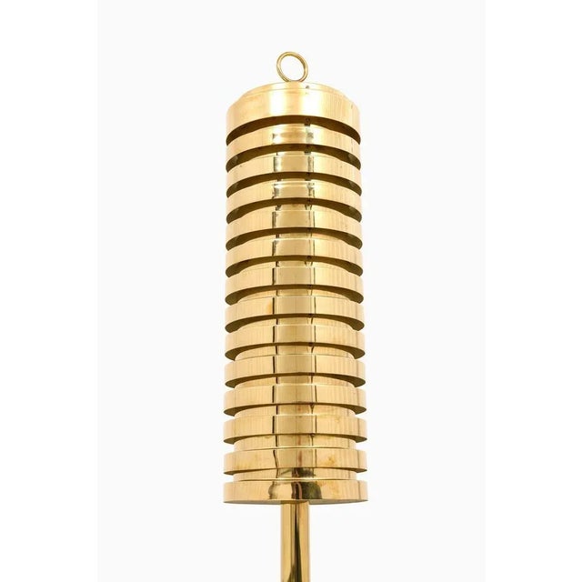 Floor Lamp in Brass by Hans-Agne Jakobsson, 1950s For Sale - Image 6 of 11