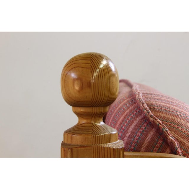 Mid-Century Danish Pine Lounge Chair, 1970s For Sale - Image 15 of 18