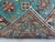Art Deco Turquoise and Red Kazak Wool Area Rug With Tribal Motifs, 6'7" X 9'8" For Sale - Image 3 of 16