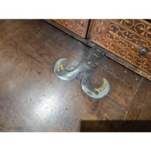 17th Century Spanish Bargueño Cabinet with Secret Drawers and Marquetry, 1670 For Sale - Image 11 of 17