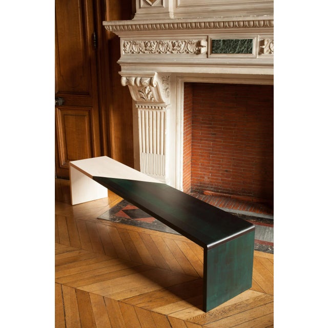 Arcadia Bench, Albane Salmon For Sale - Image 6 of 15