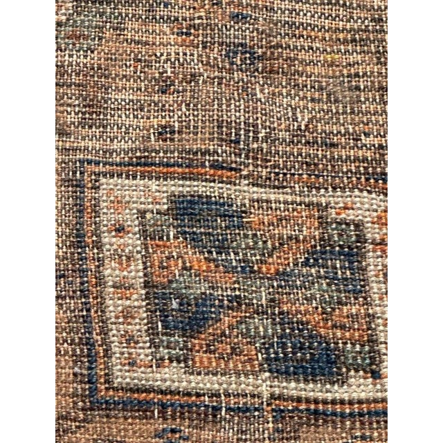Antique Distressed Shiraz Rug, 1890s For Sale - Image 15 of 18