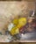Still Life Oil Painting of Flowers 20th Century, Signed j.e. Cook For Sale In Miami - Image 6 of 9