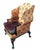 Brass Elevate Your Space With the Old Hickory Tannery Firehouse Wingback Set For Sale - Image 8 of 12