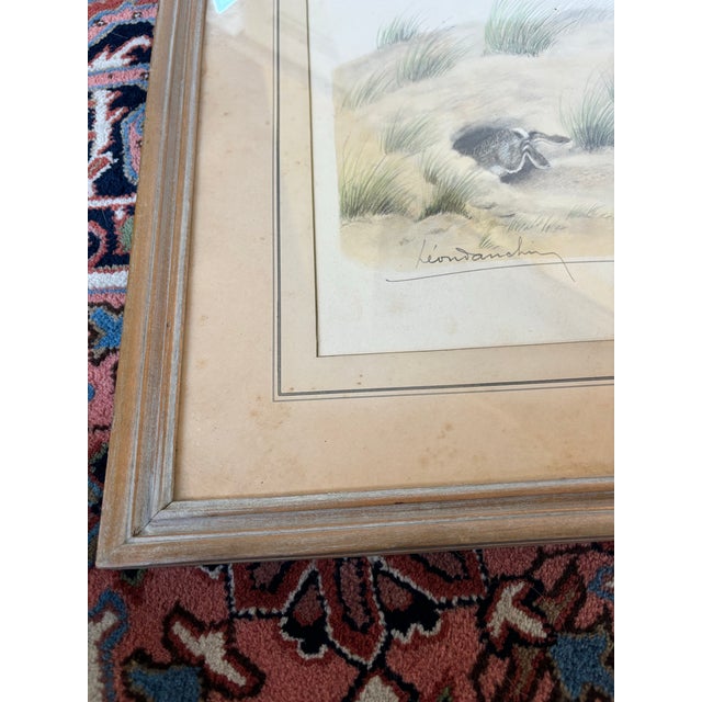 Late 19th Century French Print by Leon Danchin Signed For Sale - Image 4 of 5