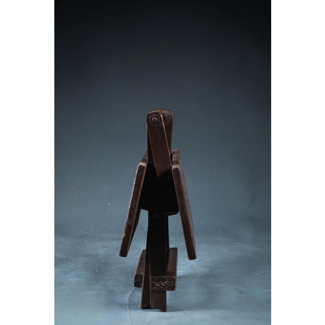 Early 21st Century Vintage Ghana Folding Table, 2010s For Sale - Image 5 of 9