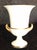 Large Amphora Vase in White Porcelain with Gold Rim and Double Handle from Fürstenberg, 1970s, in Very Good conditions....