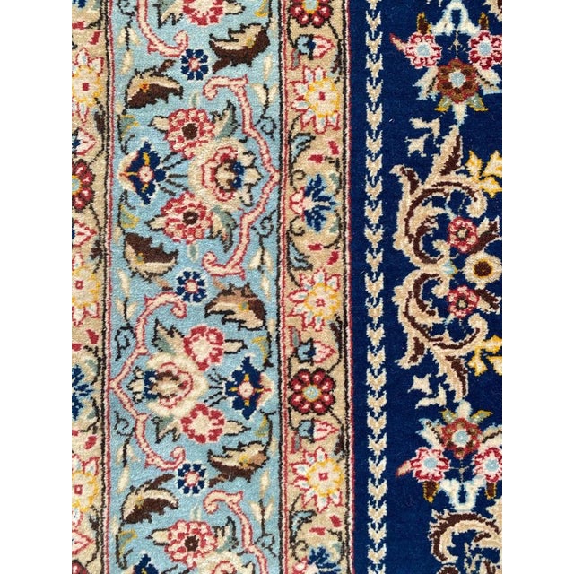 Mid-Century Qom Rug, 1970s For Sale - Image 15 of 17