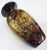 Late 20th Century Michael Nourot Glass Studio 1993 Black & Gold Perfume Bottle For Sale - Image 5 of 9