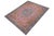 Shabby Chic Vintage 1990's Pink/Blue Wool Rug - 9'0'' X 11'11'' For Sale - Image 3 of 10