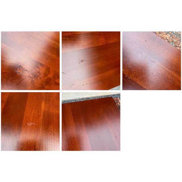 1990s Knob Creek American Shaker Solid Cherry Side Table With Drawer (34-8011) For Sale - Image 12 of 14