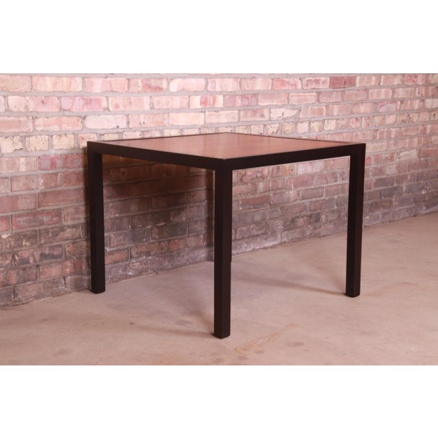 1950s Edward Wormley for Dunbar Rosewood Cocktail Table or Occasional Side Table, Newly Refinished For Sale - Image 5 of 10