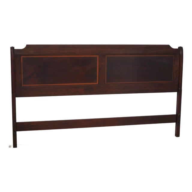 Stickley Mahogany King Size Headboard For Sale