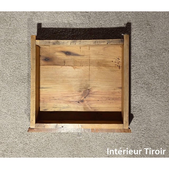 Bedside Table in Cherry, 1890s For Sale - Image 16 of 18