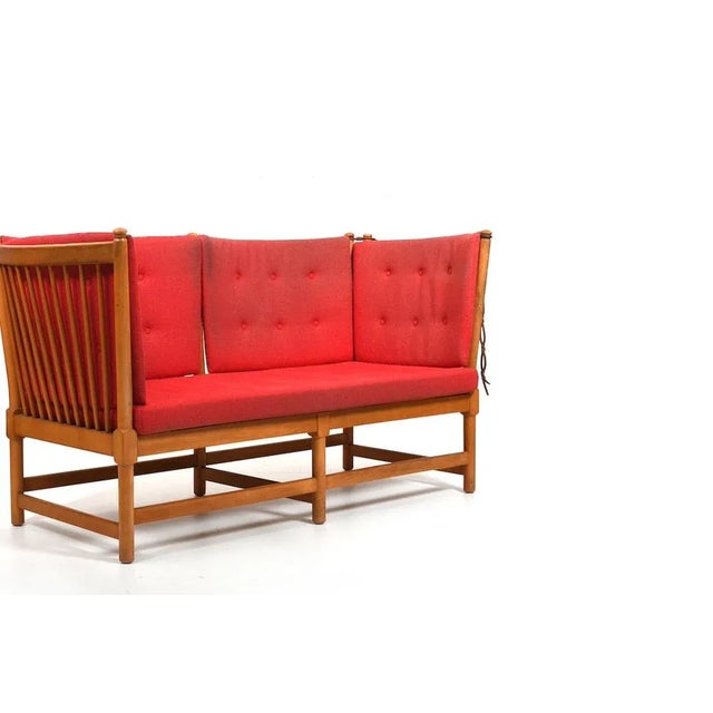 Model 1789 Tremme Sofa by Børge Mogensen for Fritz Hansen, 1960s For Sale - Image 6 of 13