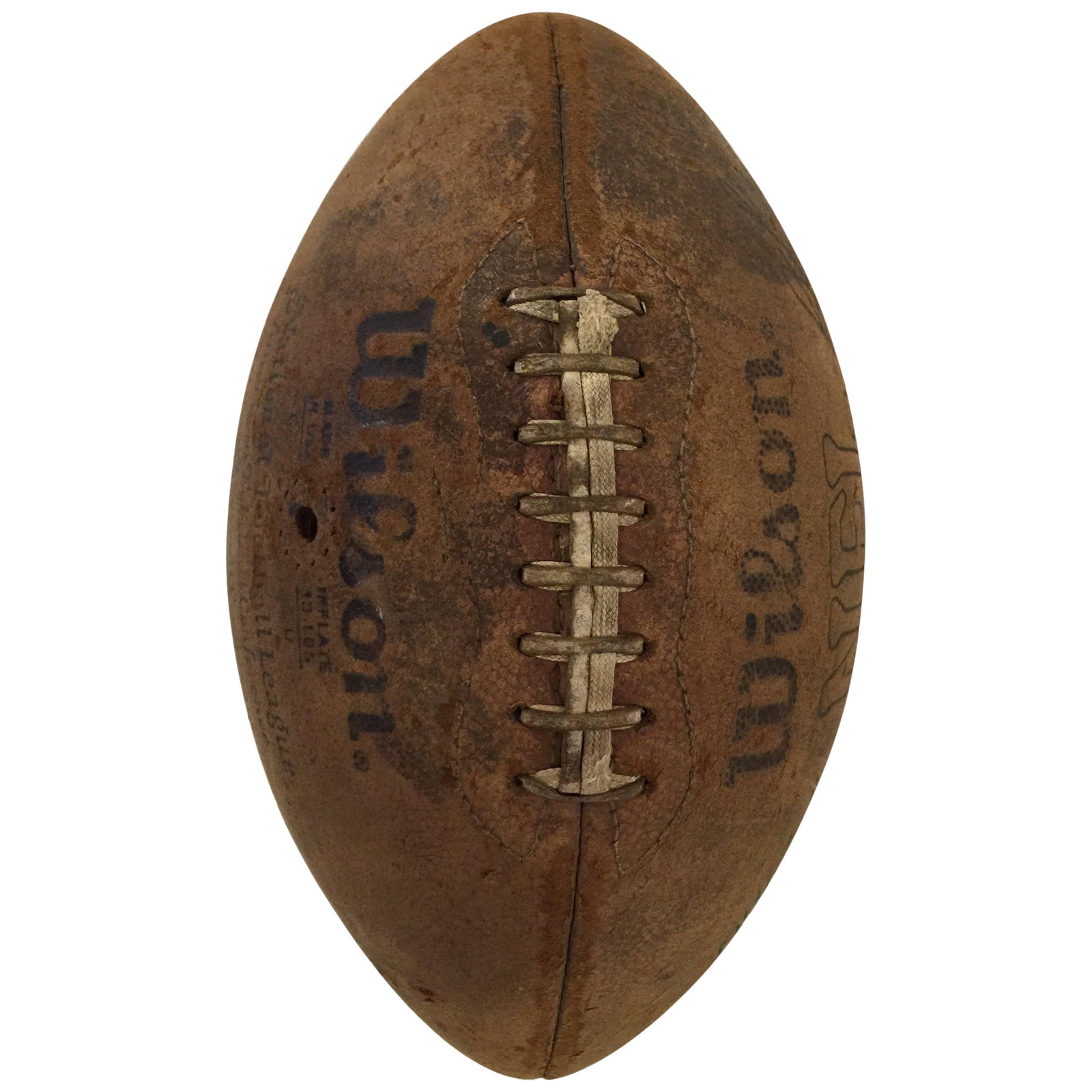 Vintage Pigskin Football by Wilson Chairish