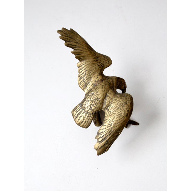 Vintage Brass Eagle Statue Chairish