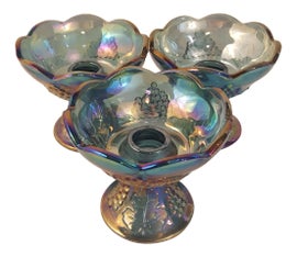 Example of Indiana Glass Company Candlestick Holders and Votive Holders
