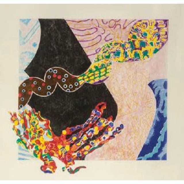 1988 "Borborygmi" Abstract Aquatint by Nancy Graves For Sale